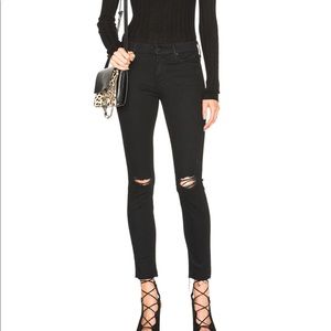 Mother Jeans - Looker Fray style